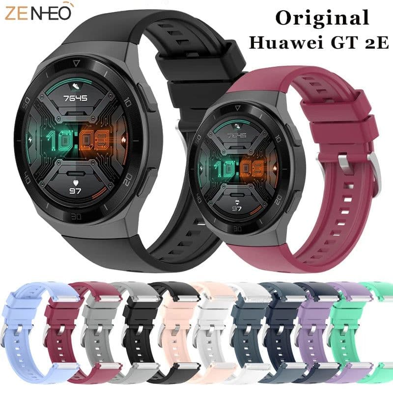 image-ZENHEO High-Quality Silicone Sport Watch Strap for Huawei GT 2e