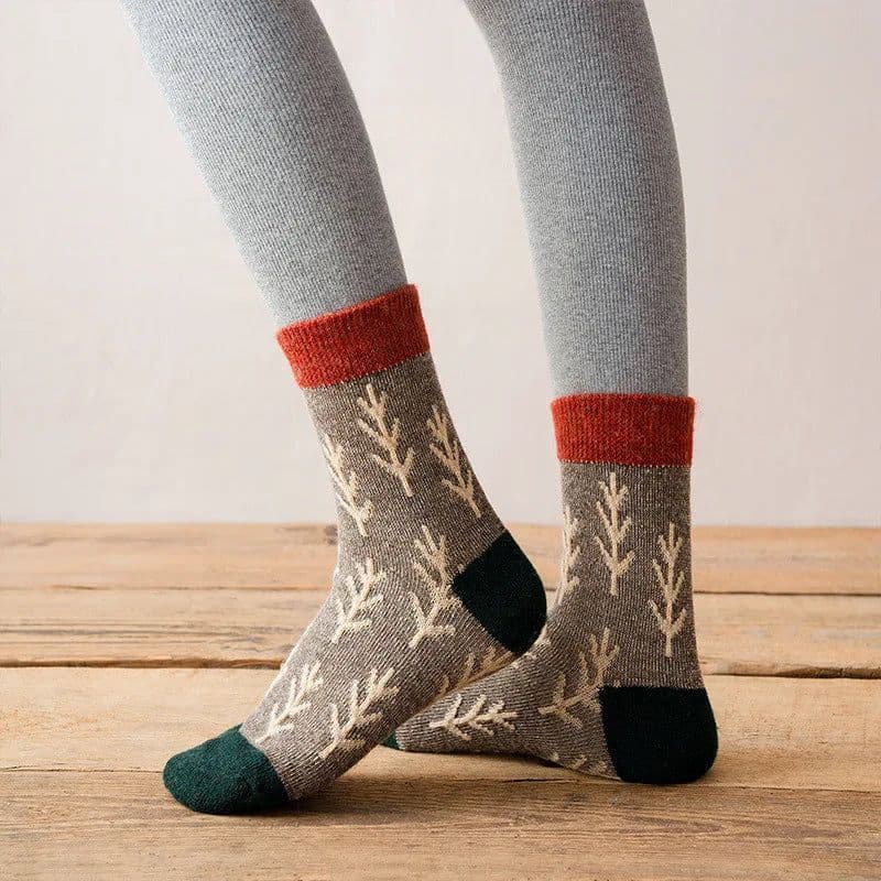 image-LPZBMHSOCK Thick Wool Autumn Stockings - Warmth & Style for Winter