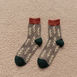 image-LPZBMHSOCK Thick Wool Autumn Stockings - Warmth & Style for Winter