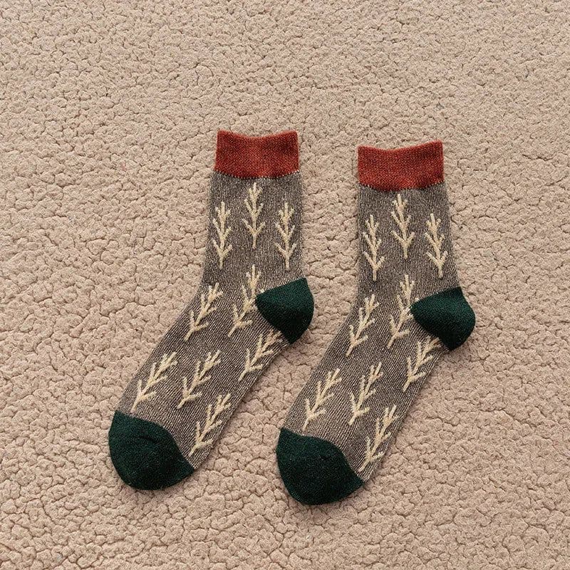 image-LPZBMHSOCK Thick Wool Autumn Stockings - Warmth & Style for Winter
