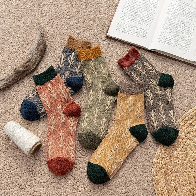 image-LPZBMHSOCK Thick Wool Autumn Stockings - Warmth & Style for Winter