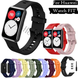 image-Hero Iand Silicone Watchband for Huawei Watch Fit - Breathable & Durable Strap