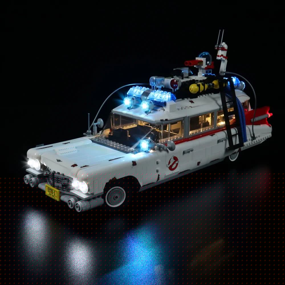 image-Vonado LED Lighting Set for Ghostbusters Ecto-1 Model 10274 - DIY Kit