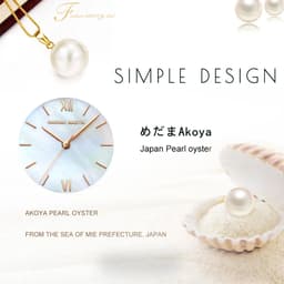 image-Hannah Martin Quartz Movement Watch - Elegant Design & Water Resistant