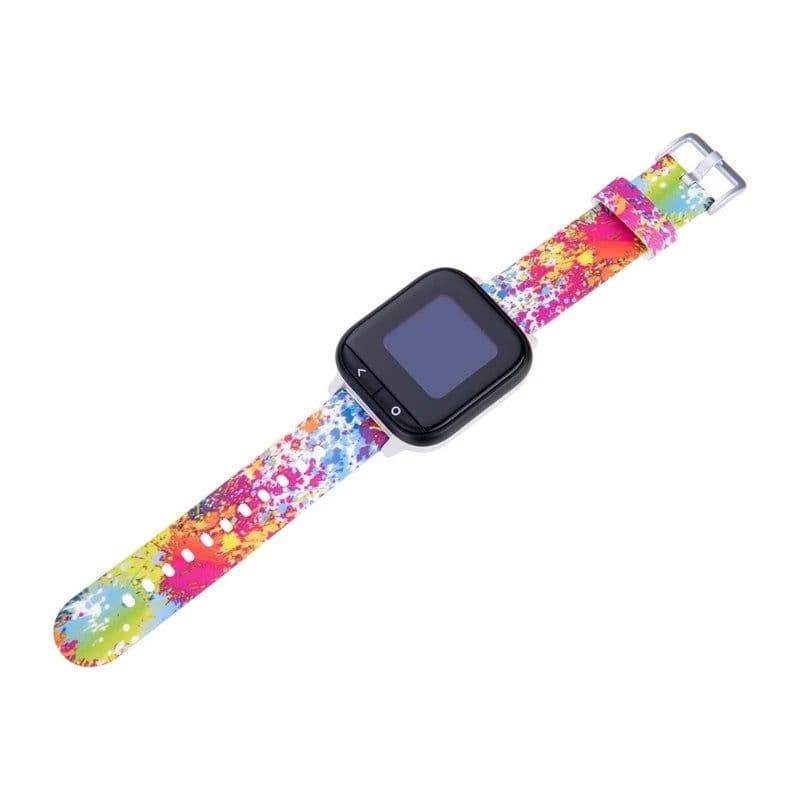 image-JAVRICK Adjustable 20mm Silicone Watch Strap for Kids Smart Watches