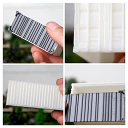 image-HO Scale Model Container 1:87 - Realistic Freight for Railway Layouts