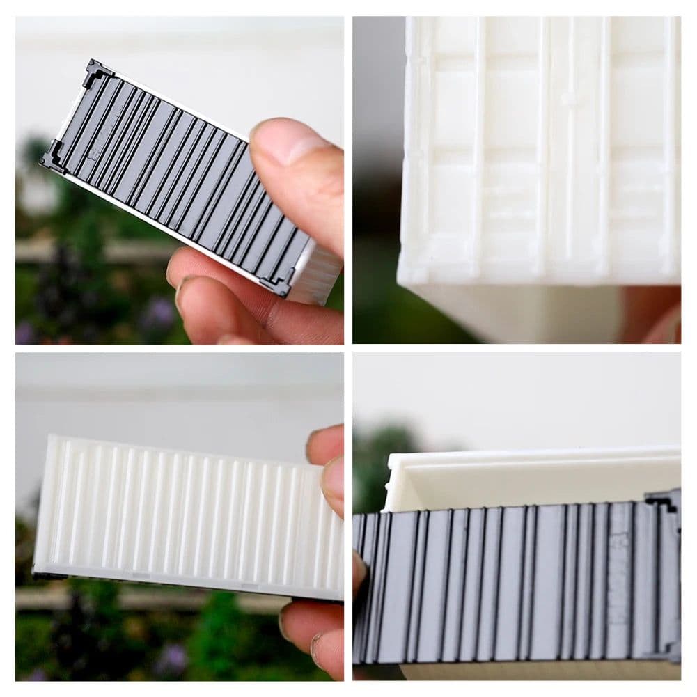 image-HO Scale Model Container 1:87 - Realistic Freight for Railway Layouts