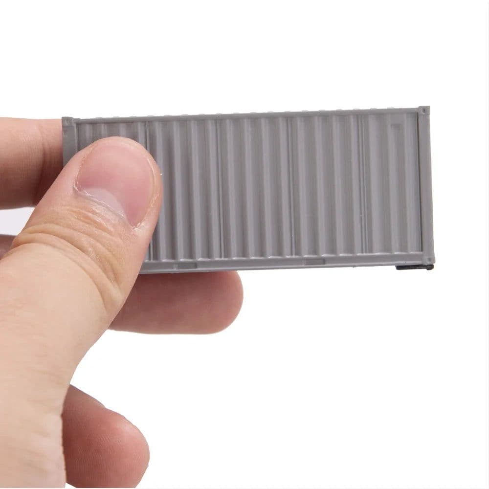 image-HO Scale Model Container 1:87 - Realistic Freight for Railway Layouts