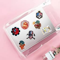 image-GOGOTU Waterproof Welding Worker Stickers - Fun DIY for Luggage & Skateboards