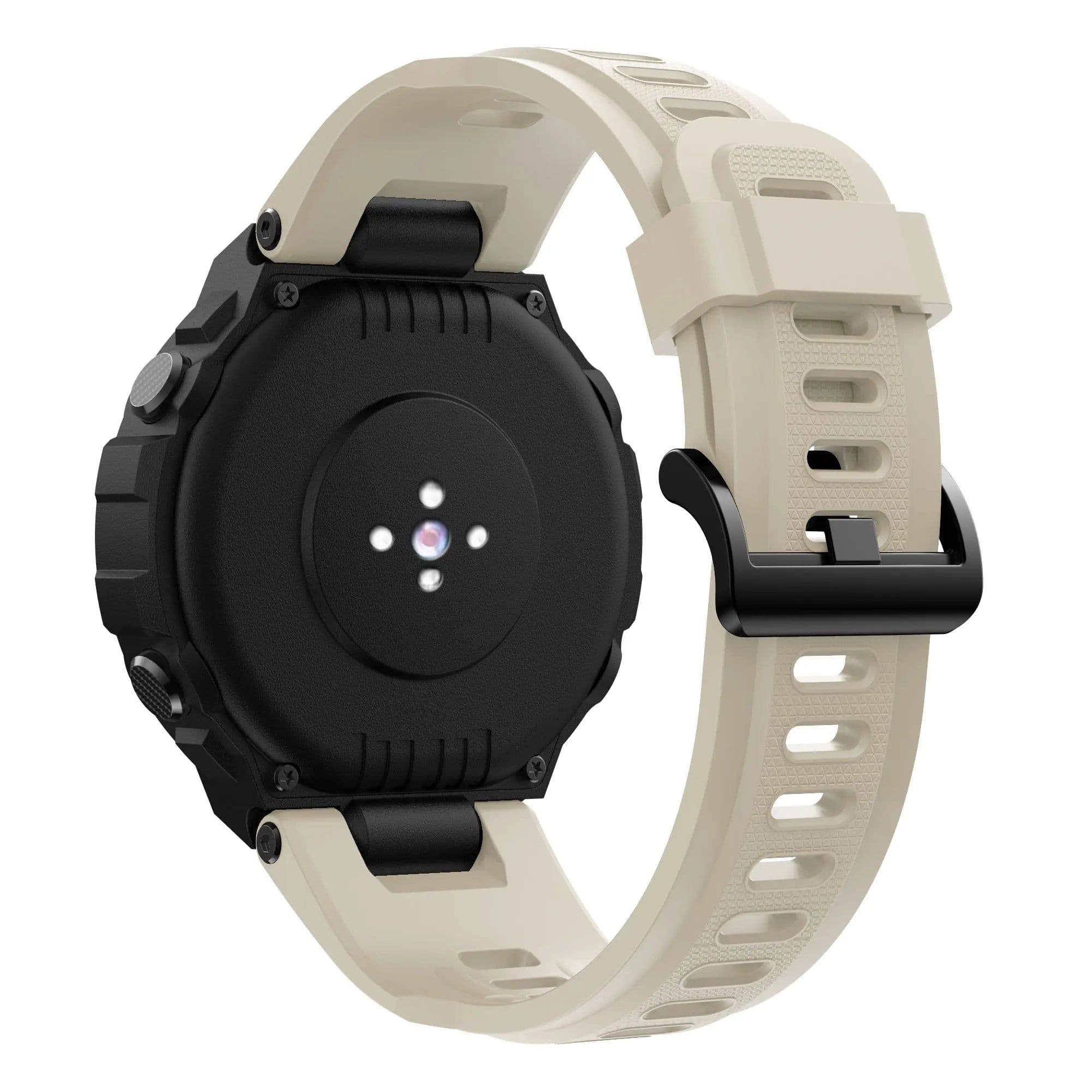 image-Silicone Springy Strap for Huami Amazfit T-Rex Pro - Comfort & Style