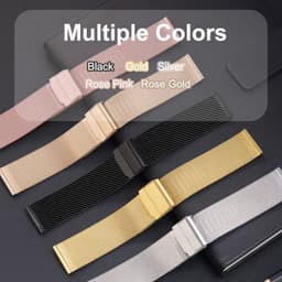 image-JLGroppod Stylish Milanese Watch Strap with Case for Samsung Galaxy Watch