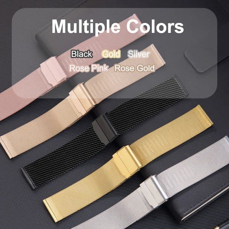 image-JLGroppod Stylish Milanese Watch Strap with Case for Samsung Galaxy Watch
