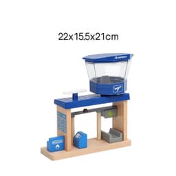 image-Wooden Train Track Accessories - Educational DIY Toys for Children