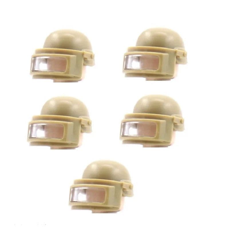 image-Riot Police Helmet Building Blocks - Educational DIY Toy for Ages 14+