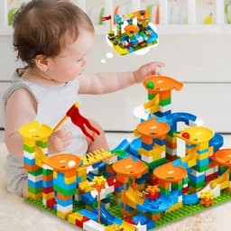image-SKXNIER Big Size Building Blocks - Educational Fun for Children
