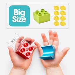 image-SKXNIER Big Size Building Blocks - Educational Fun for Children