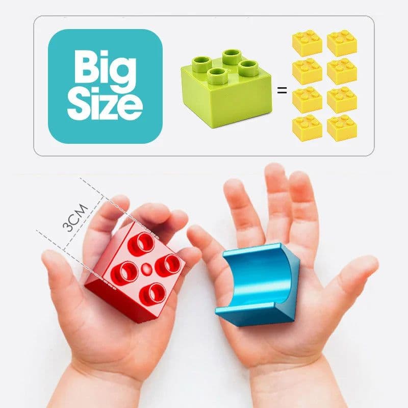 image-SKXNIER Big Size Building Blocks - Educational Fun for Children