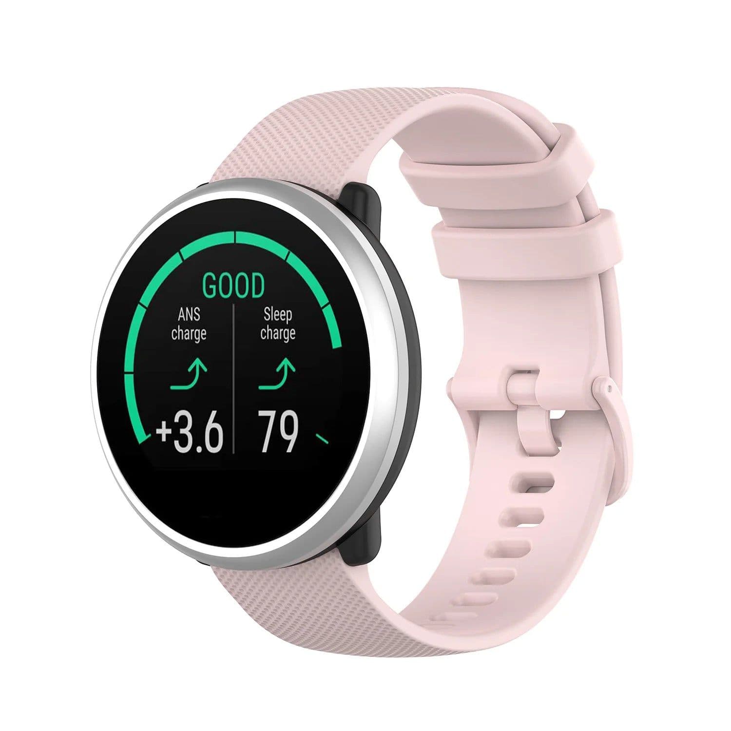 image-ZENHEO Adjustable Silicone Watchband - Comfort & Durability for Polar & Ticwatch
