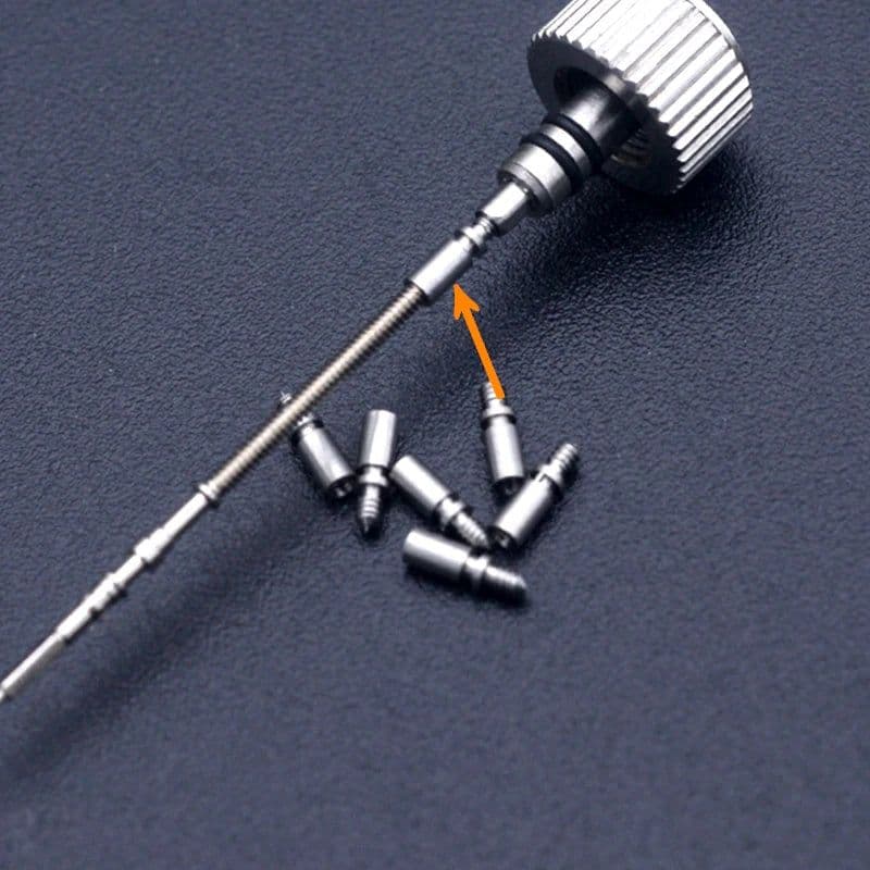 image-Watch Winding Stem Crown Connector Adapter - Durable Stainless Steel