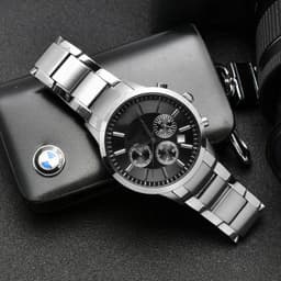 image-ZETHYDUM Stainless Steel Watchband - Durable, Stylish, 22mm Strap