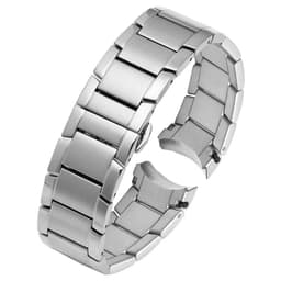 image-ZETHYDUM Stainless Steel Watchband - Durable, Stylish, 22mm Strap