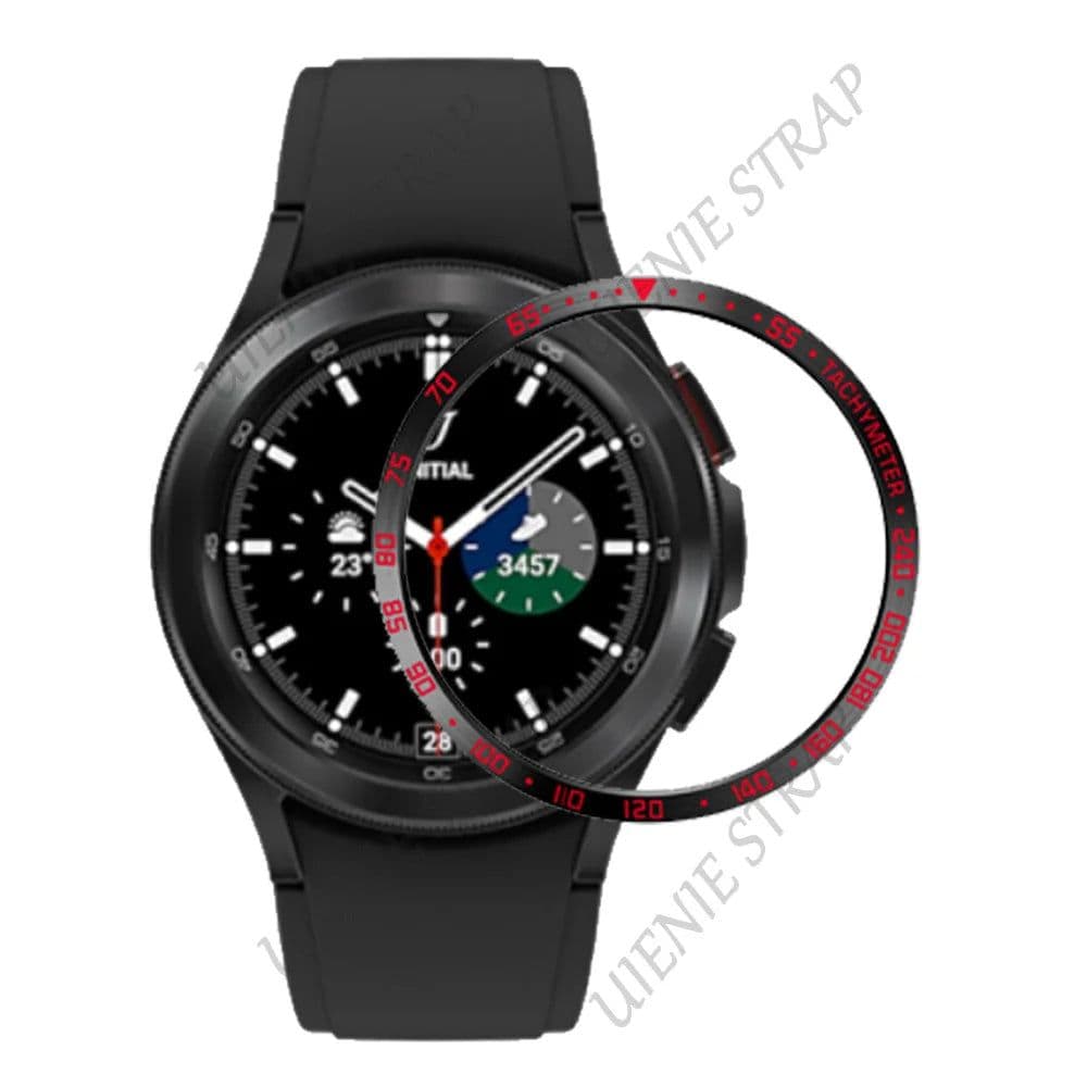 image-UIENIE Stylish Bezel Ring for Samsung Galaxy Watch 4 Classic 46mm - Unique Design