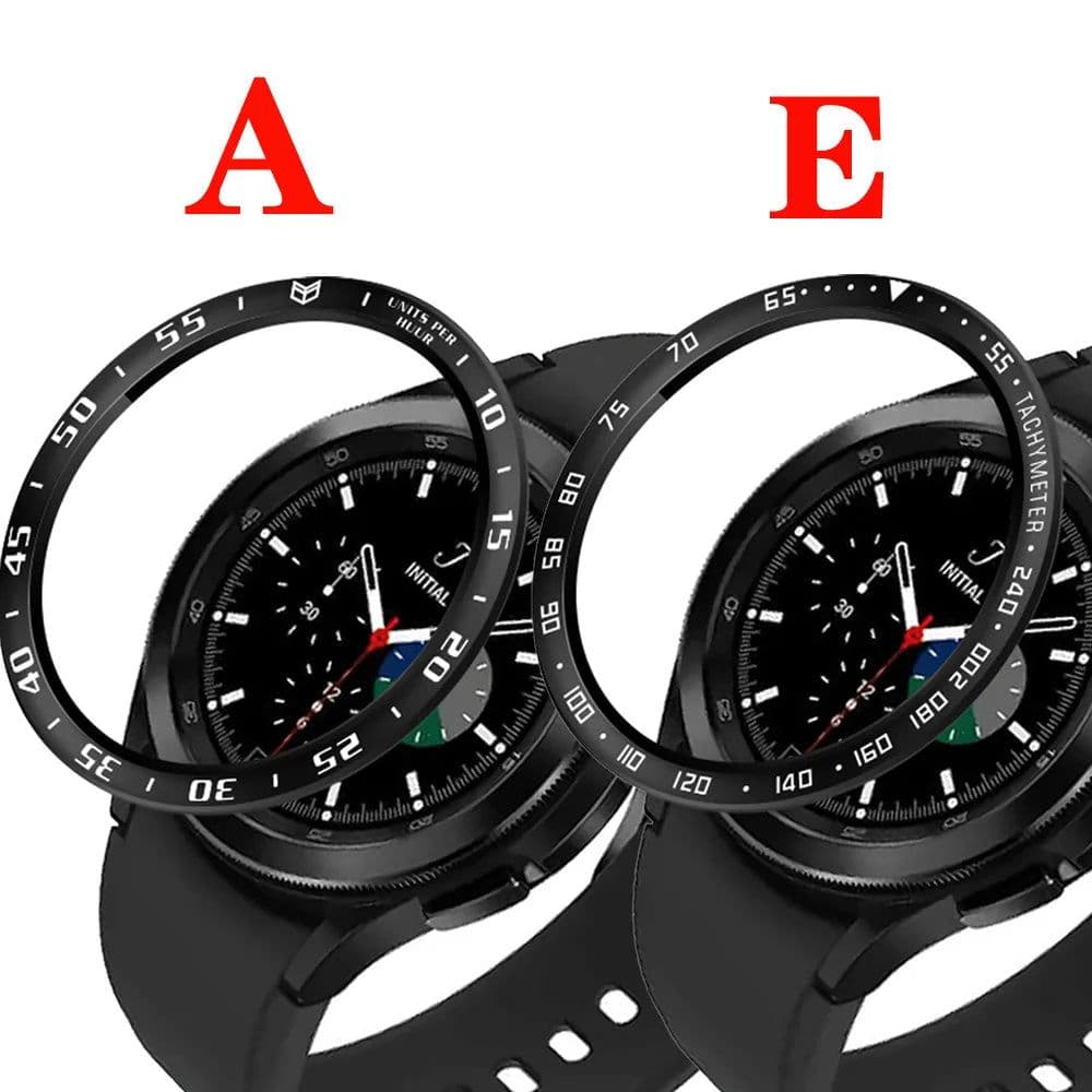 image-UIENIE Stylish Bezel Ring for Samsung Galaxy Watch 4 Classic 46mm - Unique Design