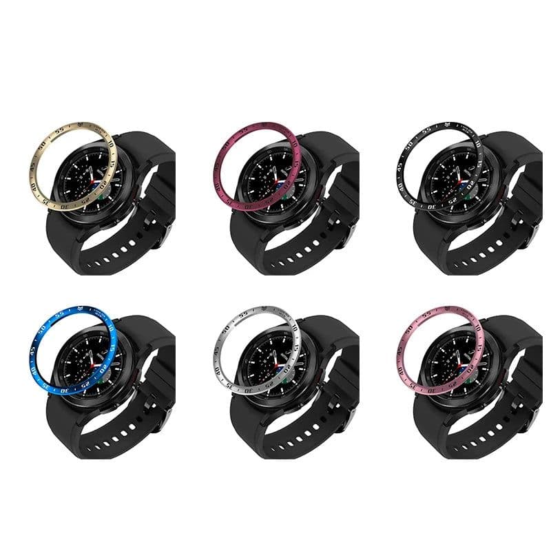 image-Hero Iand Stainless Steel Bezel Ring for Samsung Galaxy Watch 4 Classic