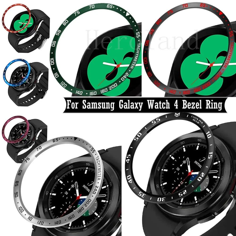 image-Hero Iand Stainless Steel Bezel Ring for Samsung Galaxy Watch 4 Classic