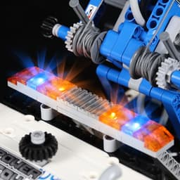 image-VONADO LED Lighting Set for 42128 Tow Truck Model Toy - Enhanced Detailing
