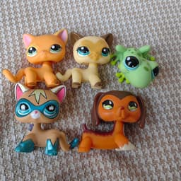 image-Bandai Cute LPS Short Hair Animal Figures for Collectors & Gifts