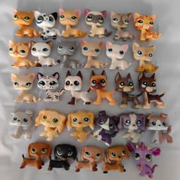 image-Bandai Cute LPS Short Hair Animal Figures for Collectors & Gifts