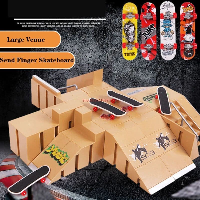 image-Finger Skateboard G0074 - Fun & Unique Extreme Sport Entertainment