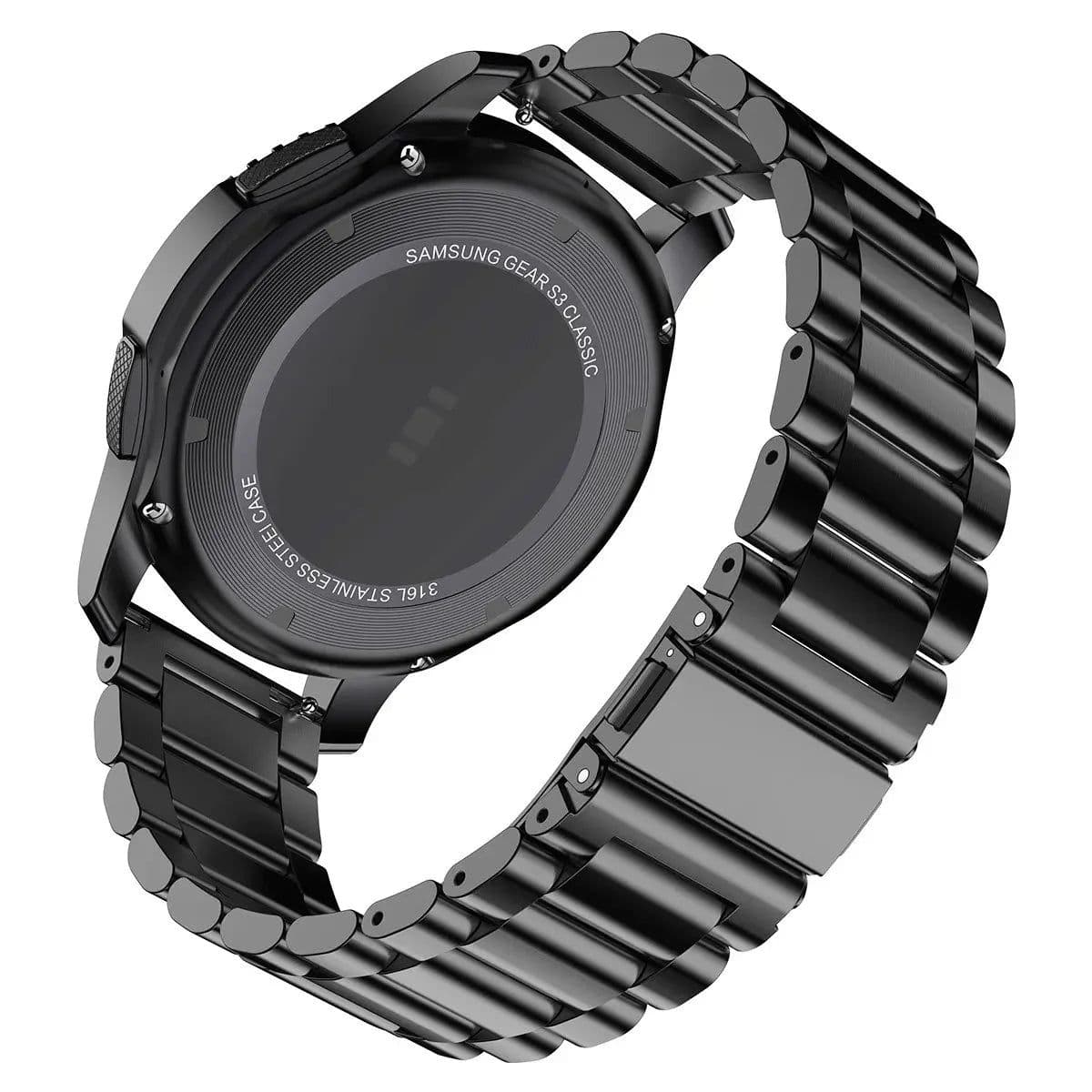 image-ZHANGU Stainless Steel Watchband with Adjustable Tool for Samsung Galaxy