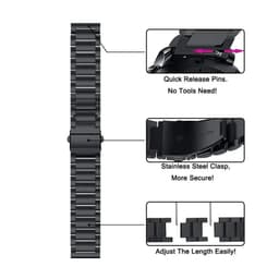 image-ZHANGU Stainless Steel Watchband with Adjustable Tool for Samsung Galaxy