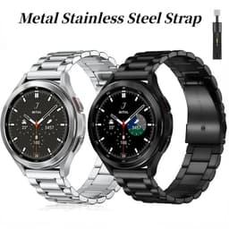 image-ZHANGU Stainless Steel Watchband with Adjustable Tool for Samsung Galaxy