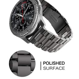 image-Stainless Steel Watch Band for Samsung Galaxy Watch 6/5/4 & Huawei GT2