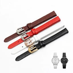 image-Genuine Leather Watch Bracelet - Stylish Mini Band for Huawei Watches