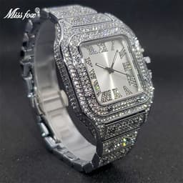 image-MISSFOX Quartz Wristwatch - Stylish Stainless Steel Design - 3Bar Waterproof