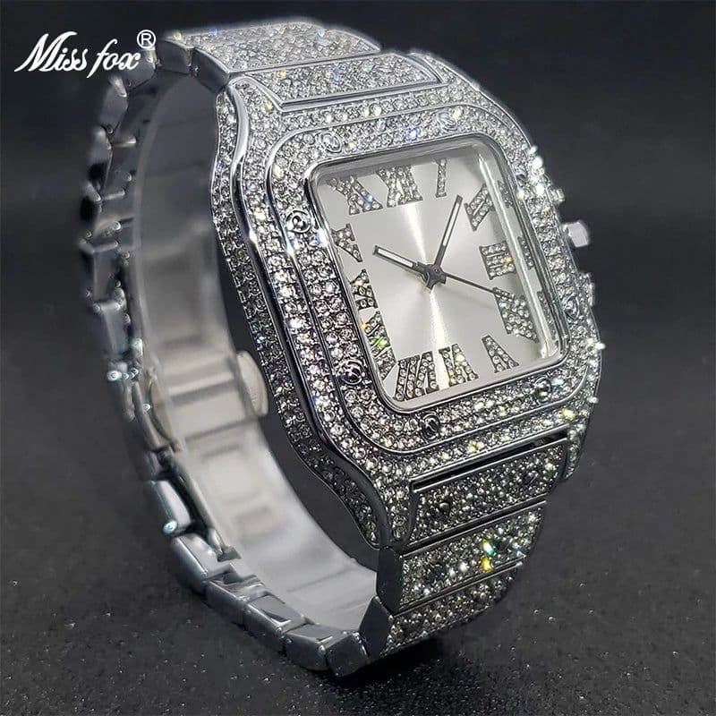 image-MISSFOX Quartz Wristwatch - Stylish Stainless Steel Design - 3Bar Waterproof