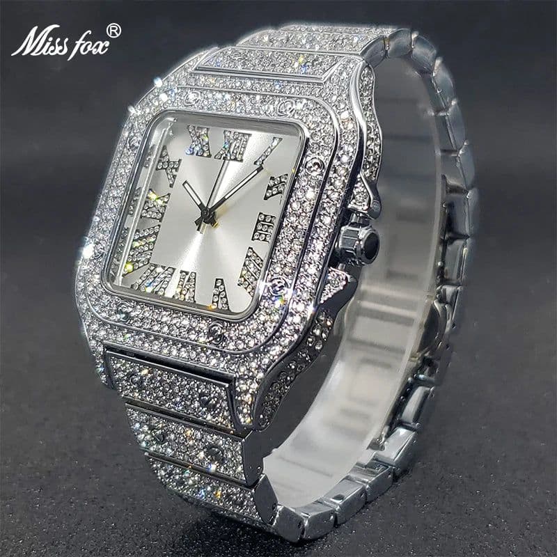 image-MISSFOX Quartz Wristwatch - Stylish Stainless Steel Design - 3Bar Waterproof