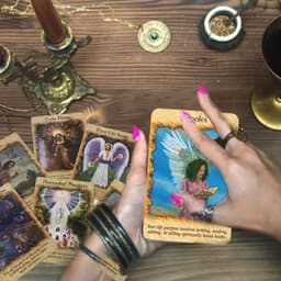 image-Angel Therapy Oracle Cards - Healing & Guidance Deck for All Ages