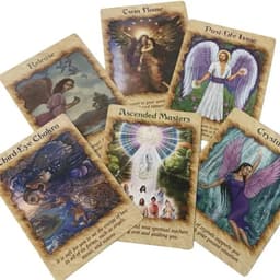 image-Angel Therapy Oracle Cards - Healing & Guidance Deck for All Ages