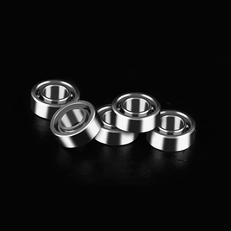 image-Fradoo 5pcs Stainless Steel R188 Mute Bearings for Smooth Fidget Spinning
