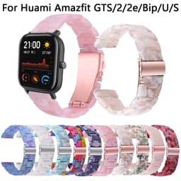 image-Resin Strap Replacement Band for Huami Amazfit & Samsung Galaxy Smart Watches