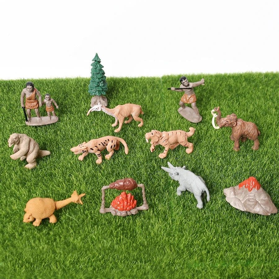 image-SamKaLa Evolutionary Human Models - Educational Prehistoric Figurine Set