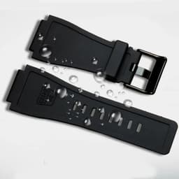 image-Stylish Watchband with Stainless Steel Buckle for Traditional Watches