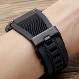 image-Stylish Watchband with Stainless Steel Buckle for Traditional Watches