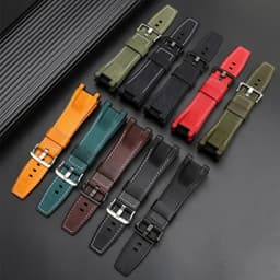 image-ZETHYDUM Premium Leather Watchband - Customisable Length & Design