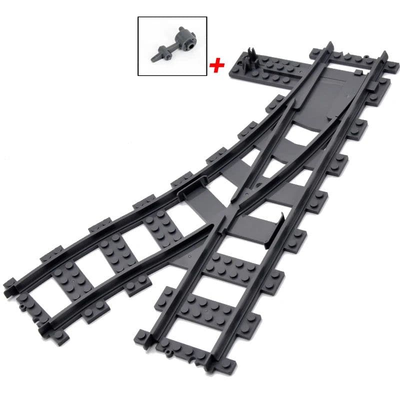 image-Flexible City Train Tracks - Creative DIY Building Block Toy for Kids